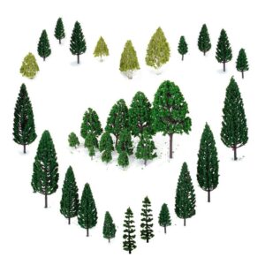 29pcs Mixed Model Trees OrgMemory 1.5-6 inch(4-16 cm), Ho Scale Trees, Diorama Models, Model Train Scenery, Architecture Trees, Model Railroad Scenery 29pcs Mixed Model Trees OrgMemory 1.5-6 inch(4-16 cm), Ho Scale Trees, Diorama Models, Model Train Scenery, Architecture Trees, Model Railroad Scenery