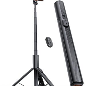 ANXRE 71" Phone Tripod, NT79 Extendable Selfie Stick for Cell Phone&Camera Photo Video Kits, Travel Tripod Stand with Remote for Video Recording, Phone Holder Tripod Compatible...