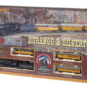 Bachmann Trains Durango and Silverton HO Scale Ready to Run Electric Train Set