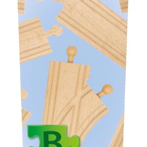 BRIO World – 36099 Starter Track Pack | 12-Piece Wooden Train Track Set for Kids Aged 3 Years Up