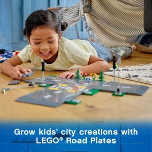 LEGO City Road Plates 60304 – Building Toy Set, Featuring Traffic Lights, Trees, Glow in The Dark Bricks, Combine with LEGO City Series Sets, Great Gift for Kids, Boys, and… LEGO City Road Plates 60304 - Building Toy Set, Featuring Traffic Lights, Trees, Glow in The Dark Bricks, Combine with LEGO City Series Sets, Great Gift for Kids, Boys, and...