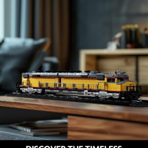 Nifeliz DDA40X Locomotive Building Set with Train Tracks, Collectible Steam Train Building Toy Model for Adult Train Lovers, Ideal Gift for Home Décor (1603 PCS, NF10296) Nifeliz DDA40X Locomotive Building Set with Train Tracks, Collectible Steam Train Building Toy Model for Adult Train Lovers, Ideal Gift for Home Décor (1603 PCS, NF10296)