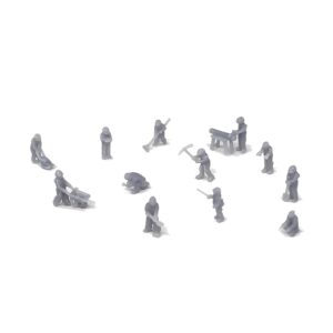 Outland Models Model Railroad Scenery Construction Worker Figure Set Scale N Outland Models Model Railroad Scenery Construction Worker Figure Set Scale N