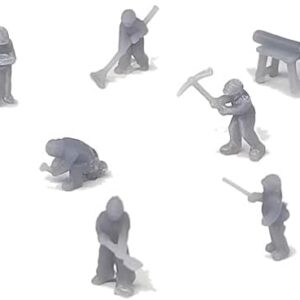 Outland Models Model Railroad Scenery Construction Worker Figure Set Scale N