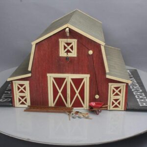 PIKO G SCALE MODEL TRAIN BUILDING - AMERICAN BARN - 1 SET OF 1 PIECE BY PIKO