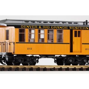 PIKO G SCALE MODEL TRAINS - D&RGW WOOD STYLE COMBINE - 38601 by Piko