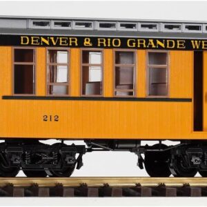 PIKO G SCALE MODEL TRAINS - D&RGW WOOD STYLE COMBINE - 38601 by Piko