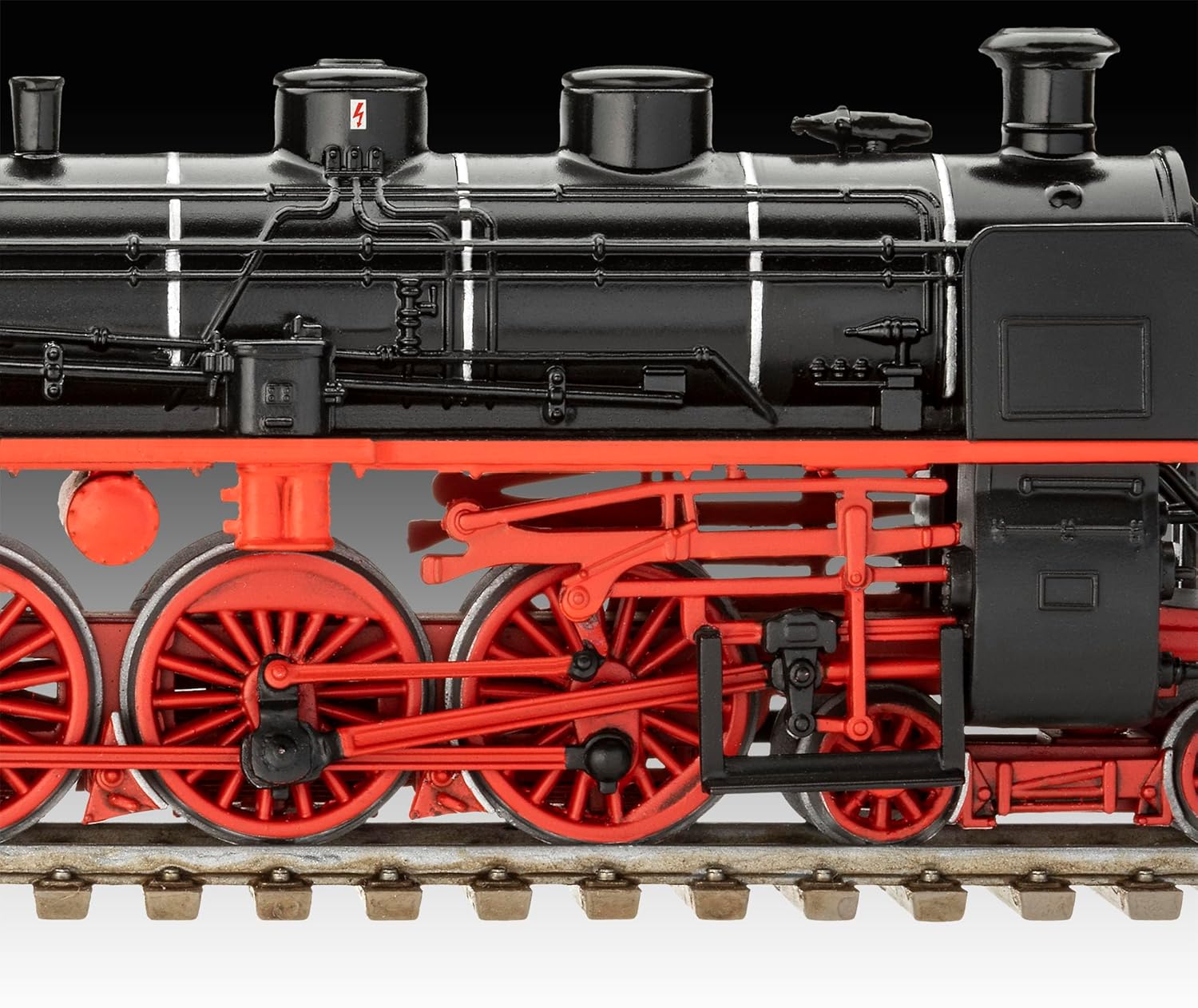Revell Model Kit Express Train Locomotive BR 18 505-1:87 Scale - Historic Steam Locomotive - Detailed Model with Tender - Precise Chassis & Push Rods - Perfect for Model...