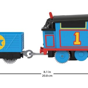 Thomas & Friends Motorized Toy Train Thomas Battery-Powered Engine with Cargo for Pretend Play Preschool Kids Ages 3+ Years Thomas & Friends Motorized Toy Train Thomas Battery-Powered Engine with Cargo for Pretend Play Preschool Kids Ages 3+ Years