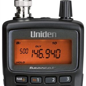 Uniden Bearcat SR30C, 500-Channel Compact Handheld Scanner, Close Call RF Capture, Turbo Search, PC programable, NASCAR, Racing, Aviation, Marine, Railroad, and Non-Digital...
