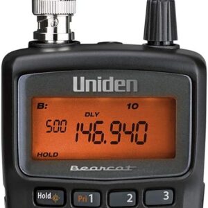 Uniden Bearcat SR30C, 500-Channel Compact Handheld Scanner, Close Call RF Capture, Turbo Search, PC programable, NASCAR, Racing, Aviation, Marine, Railroad, and Non-Digital...