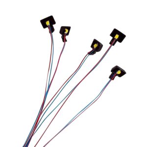 Vaveren 5X HO 1/87 Scale Pre Wired, Pre Soldered Chip, Railway Models SMD Lamp 3V Model DIY Lamp Emitting diodes Mini led Lights for Architectural Model, Cold Vaveren 5X HO 1/87 Scale Pre Wired, Pre Soldered Chip, Railway Models SMD Lamp 3V Model DIY Lamp Emitting diodes Mini led Lights for Architectural Model, Cold