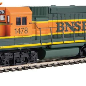 Walthers Trainline HO Scale Model EMD GP15-1 - Standard DC - BNSF Railway (Green, Orange, Yellow), Unisex Children