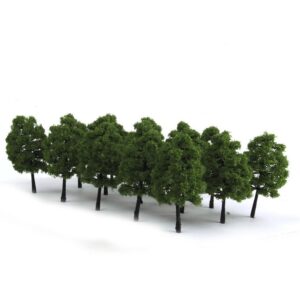 WINOMO Scale Trees Diorama Models Model Train Scenery Architecture Trees Model Railroad SceneryScenery Landscape Model Tree 20pcs 9CM (Dark Green) WINOMO Scale Trees Diorama Models Model Train Scenery Architecture Trees Model Railroad SceneryScenery Landscape Model Tree 20pcs 9CM (Dark Green)