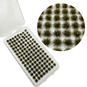 Woohome 312 PCS Static Grass Tufts – Yellow Model Grass, Terrain Model Kit, Artificial Grass for Train Landscape, Railway Scenery, Miniature Shrubs & Bushes Woohome 312 PCS Static Grass Tufts - Yellow Model Grass, Terrain Model Kit, Artificial Grass for Train Landscape, Railway Scenery, Miniature Shrubs & Bushes